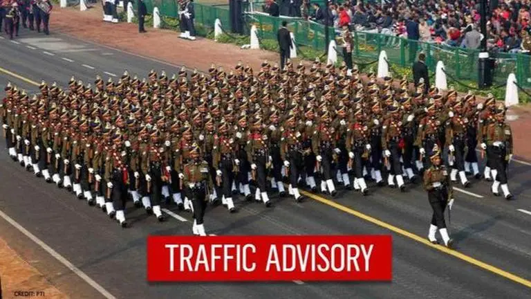 Delhi police issues traffic advisory for Republic Day parade full dress rehearsal; Read Republic Day