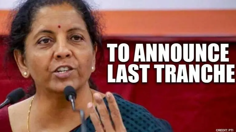 FM Sitharaman to unveil final tranche of Rs 20 lakh crore package; summary thus far here Nirmala Sitharaman