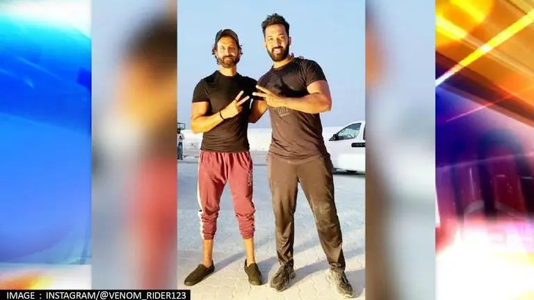 'Vikram Vedha': Hrithik Roshan wraps up first high-octane action sequence; see pics Vikram Vedha, Hrithik Roshan, Saif Ali Khan