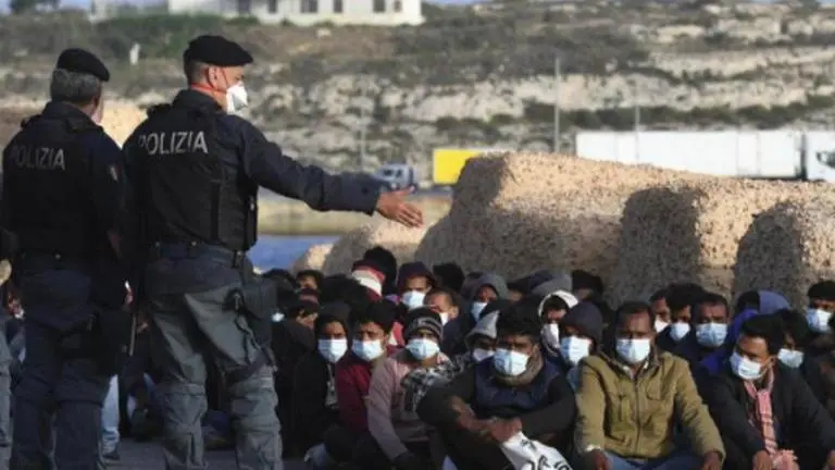 Migrants help produce Italy's famous Brunello wine