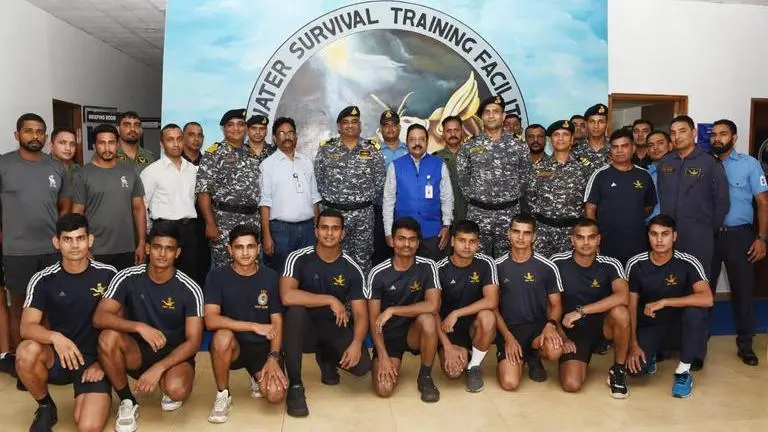 Mission Gaganyaan's Crew Recovery Team Successfully Completes Phase-1 Training Mission Gaganyaan