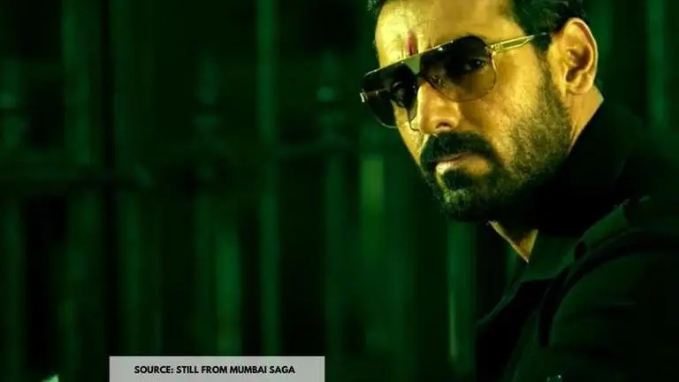 Where to watch 'Mumbai Saga' online? Know all about John Abraham and Emraan Hashmi film Source: Still From Mumbai Saga trailer