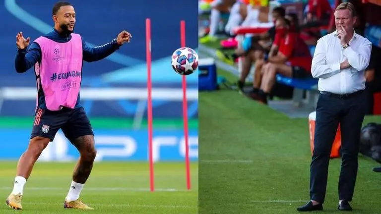 Barcelona transfer news: Blaugrana pushing for a move to sign Depay as Suarez replacement barcelona transfer news