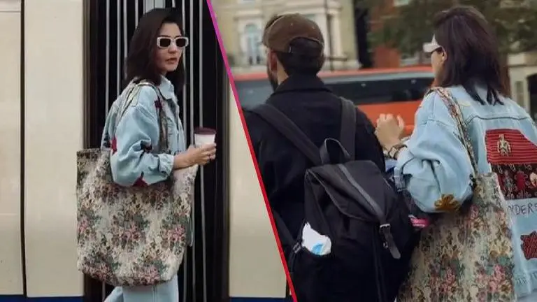 Anushka Sharma shares rare candid video with Virat Kohli and Vamika from London vacation Anushka Sharma