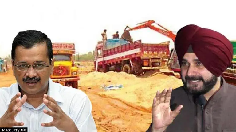 Arvind Kejriwal slams Sidhu over sand-mining issue in Punjab; slams SAD for staying silent sand mining