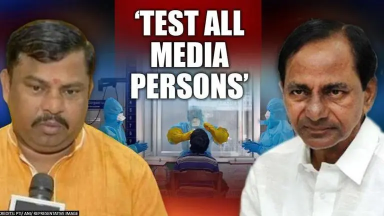 BJP leader requests Telangana CM KCR to conduct Coronavirus tests on mediapersons BJP