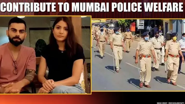 Virat Kohli, Anushka Sharma contribute 10 lakhs to Welfare of Mumbai Police Personnel Mumbai