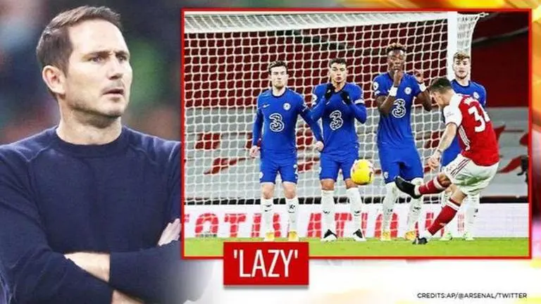 Frank Lampard disappointed with Chelsea's 'lazy' approach against Arsenal on Boxing Day Frank Lampard