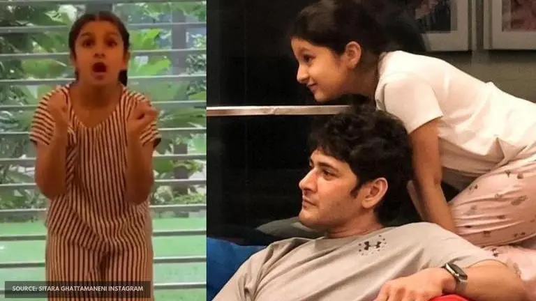 Mahesh Babu's daughter Sitara stuns everyone as she 'tries her hand' at the Renegade dance mahesh babu