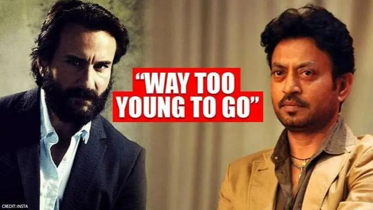 Saif Ali Khan mourns the death of 'most natural actor' Irrfan Khan, sends prayers for kin Saif Ali Khan