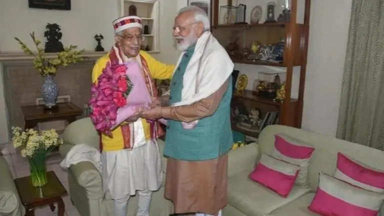PM Modi greets BJP Veteran Murli Manohar Joshi on his 86th birthday PM Modi