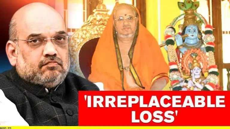 Amit Shah mourns death of Swami Kesavananda Bharathi, says 'irreplaceable loss for nation' Amit Shah