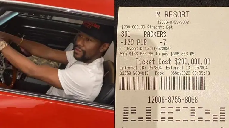 Floyd Mayweather rakes in $166,000 from NFL bet while watching game from pool party floyd mayweather