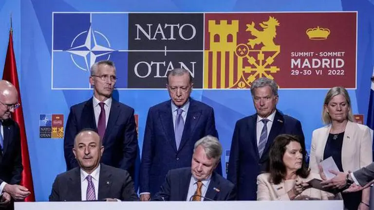 Turkey's Erdogan threatens Sweden, Finland to pull back from NATO accession deal Turkey