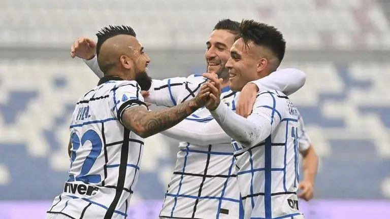 Inter wins 3-0 at Sassuolo to end hosts' unbeaten start
