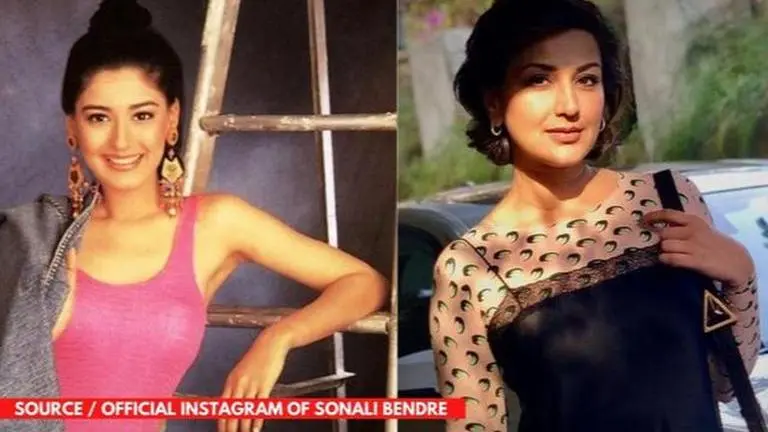 Sonali Bendre has an advice for her younger self as she shares a throwback picture Sonali Bendre