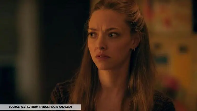 'Things Heard & Seen' spoilers: A list of various surprising reveals of this Netflix film In Picture: Amanda Seyfried as Catherine Clare in things heard & seen