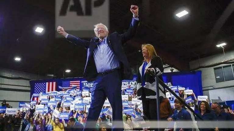 Sanders supporters enthusiastic after Super Tuesday Sanders supporters enthusiastic after Super Tuesday