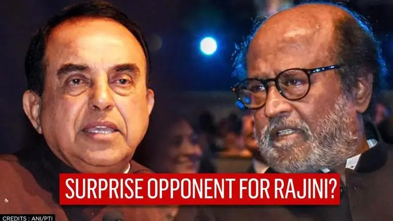 On Rajinikanth's political entry, Swamy sees battle against Sasikala; opines on BJP's fate Rajinikanth