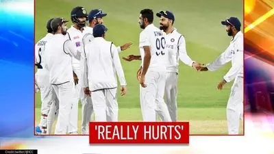 Skipper Virat Kohli says it 'really hurts' after India's embarrassing loss in Adelaide India vs Australia