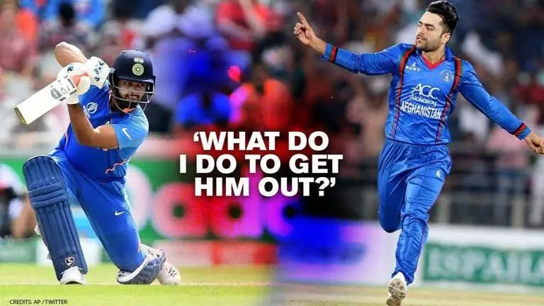 Rashid Khan claims Rishabh Pant is 'very tough to bowl to'; 'knows every shot in the book' Rashid Khan