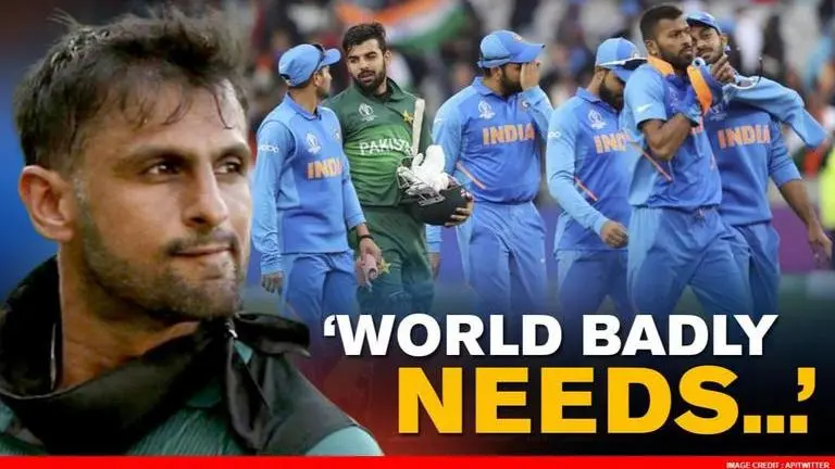 Malik compares Ind-Pak series with Ashes, says 'World badly needs the rivalry to resume' Shoaib Malik