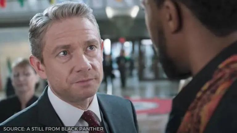Martin Freeman confirms 'Black Panther 2' return; addresses loss of Chadwick Boseman Martin Freeman