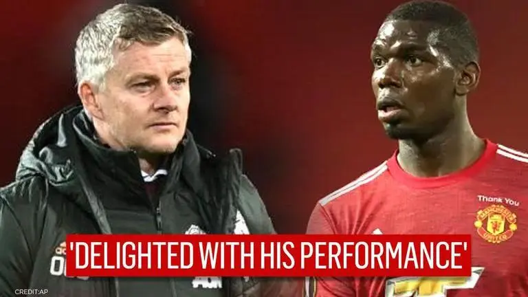 Paul Pogba's strong performance against Aston Vila delights Manchester United boss Paul Pogba