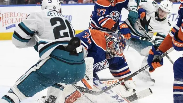 NHL Scores: Oilers close with franchise-record of 9th straight win, 5-2 over Sharks NHL Scores: Oilers close with franchise-record of 9th straight win, 5-2 over Sharks