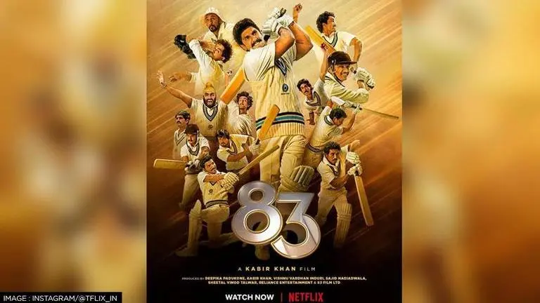 Where to watch Ranveer Singh starrer '83'? Find details about the film's OTT release here Ranveer Singh