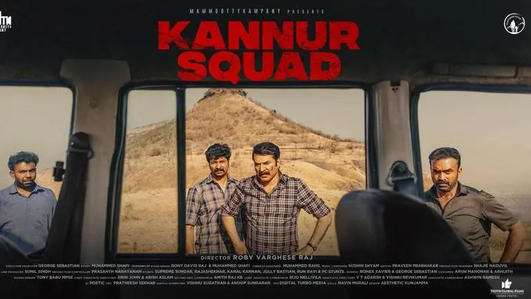 Kannur Squad Poster: Mammootty and his team are on the hunt in investigative thriller kannur squad