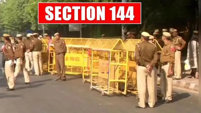 JNU Protest: Section 144 imposed, 1,400 security personnel deployed in the area JNU Protest