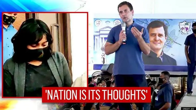 Rahul Gandhi weighs in on Disha Ravi's arrest: 'Centre destroying nation's character' Rahul Gandhi