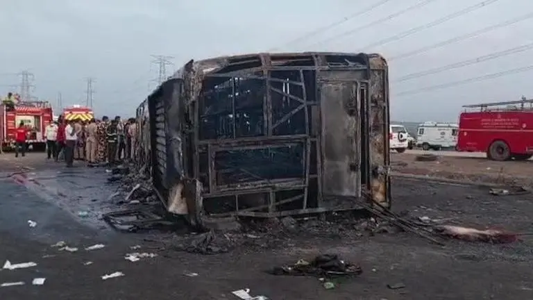 Buldhana bus tragedy: Driver was under influence of liquor when accident took place, says forensic report Buldhana bus tragedy: Driver was under influence of liquor when accident took place, says forensic report