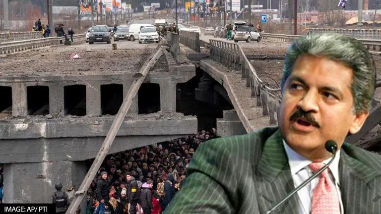 As Ukraine war intensifies, Anand Mahindra asserts 'future of warfare will be different' Anand Mahindra