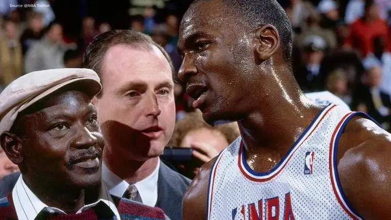 Michael Jordan's final words with father before his death forced him to play baseball michael jordan