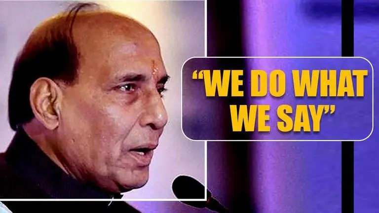 Rajnath: Abrogation of J-K's special status ended 'crisis of credibility' J&K