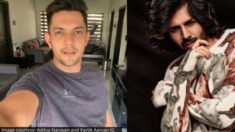 Aditya Narayan on COVID symptoms to Kartik Aaryan buying Lamborghini: Read latest news Image- Aditya Narayan and Kartik Aaryan IG