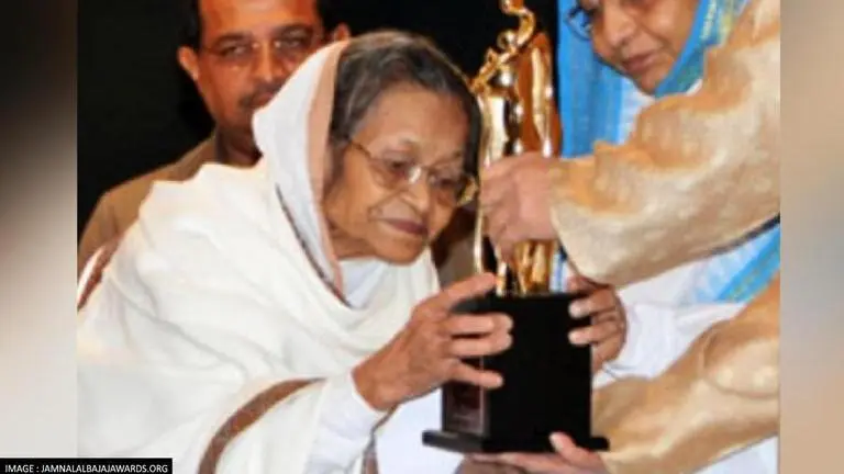 ‘Better late than never’: Padma Shri for 102-year old Gandhian Shakuntala Chowdhary Padma Shri