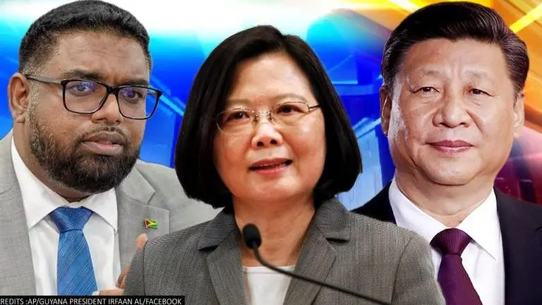 'Abide by One-China principle': Taiwan opens office in Guyana, Beijing calls it 'mistake' Taiwan opens de facto embassy in Guyana, China calls it a 'mistake'