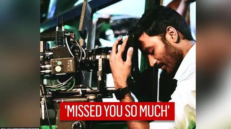 Dhanush resumes work & is back with his 'one true love'; shares emotional post Dhanush