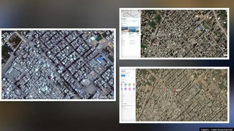 Amid Israel-Palestine conflict, Gaza appears blurry on Google Maps; read why Gaza