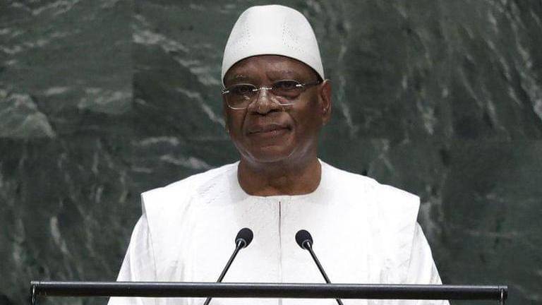 Mali's deposed President Ibrahim Keita returns home, guards placed ...