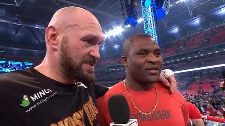 Massive Boxing match set for action, Tyson Fury vs Francis Ngannou confirmed