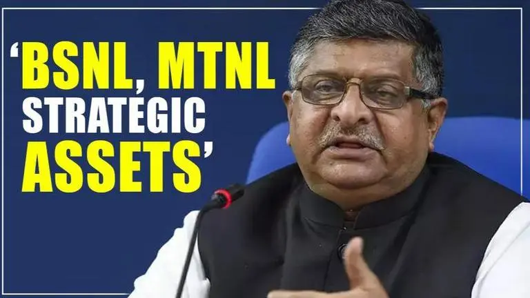 Ravi Shankar Prasad announces decision to revive MTNL, BSNL; calls them strategic assets BSNL