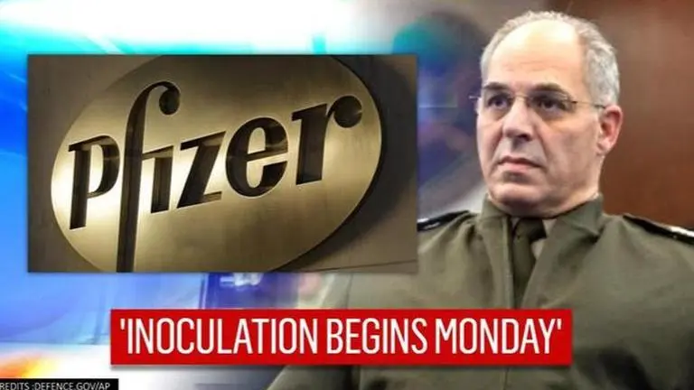 Pfizer's coronavirus vaccine will be delivered to states on December 14: Gustave Perna