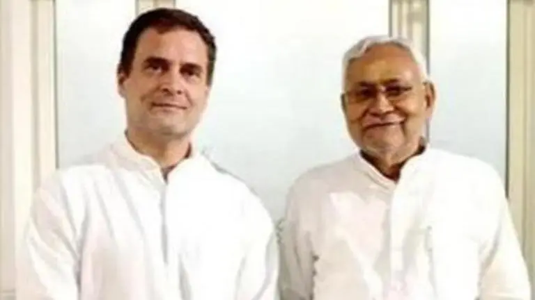 Congress pitches Rahul Gandhi as the Opposition's PM face for 2024; Nitish Kumar reacts Nitish Kumar