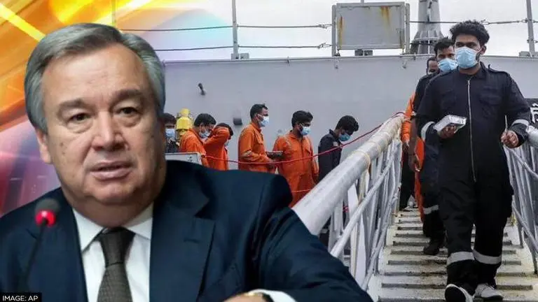 UN chief Antonio Guterres appeals to governments to soothe seafarers' plight UN chief