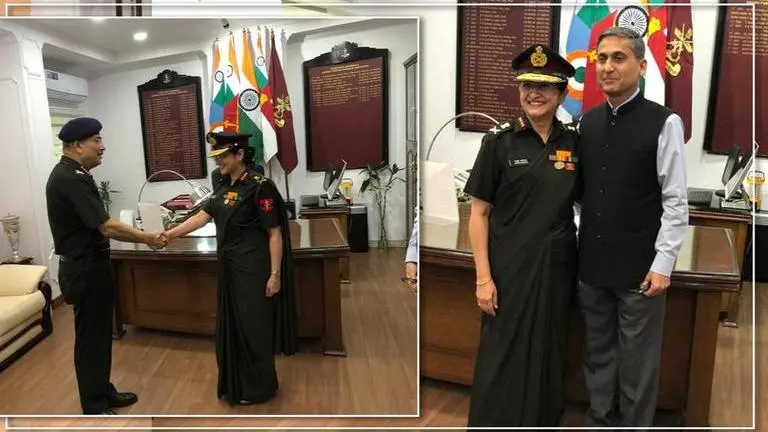 'Never give up, just give back' says Lt Gen Madhuri Kanitkar on the eve of Women's Day Lt Gen Madhuri Kanitkar