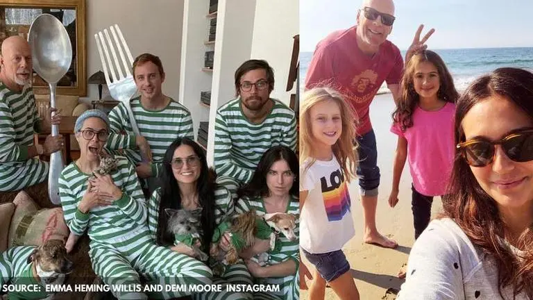 Bruce Willis reunites with his wife for daughter's B'day, Demi Moore joins the celebration Bruce Willis